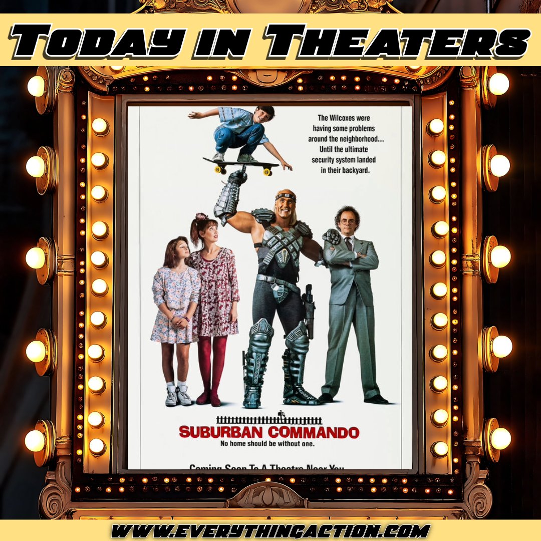 evaction's tweet photo. #HulkHogan was a #SuburbanCommando 35 years ago when the movie opened on October 4th, 1991 #ChristopherLloyd #ShelleyDuvall #LarryMiller #MichaelFaustino #LauraMooney #BurtKennedy #90sMovies https://t.co/Z6sPc0IpCH
