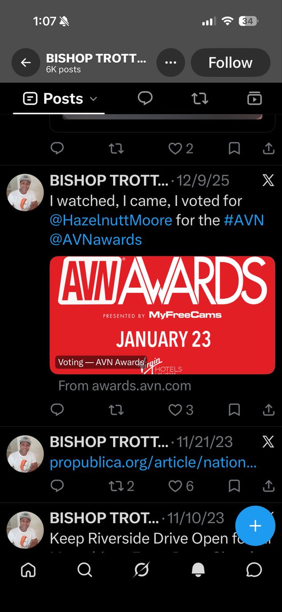 MatthewGr1982's tweet photo. @bishop_trotter @cnnbrk Got back to your porn. Sad and pathetic. You clearly aren’t intelligent enough. That’s why you scream racism. That’s your only idea. lol https://t.co/tRpzqiOECE