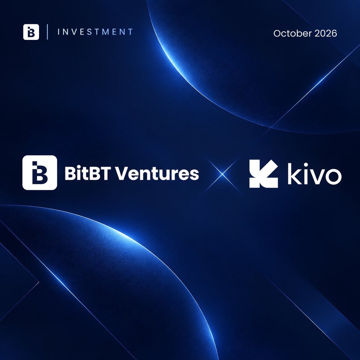 0xCryptolin's tweet photo. BitBT Ventures is proud to back @KivoSocialLayer with $5 million in early-stage funding.

KIVO is building a Web3 Social Finance Ecosystem that connects social, trading, payments, digital assets, and emerging financial products through one consumer platform.

One app. Infinite ecosystems.

We support KIVO’s vision of building the Web3 social layer and full-stack SocialFi infrastructure for the next generation of users.

Follow @KivoSocialLayer as KIVO builds the next consumer layer of Web3.