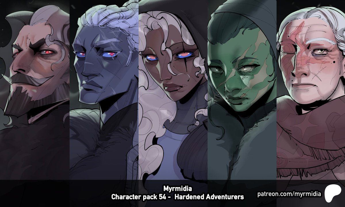 Myrmidia's tweet photo. yknow... the newest pack just hit, best time to become a patronnnnnnnnn https://t.co/H4y0CODjKD