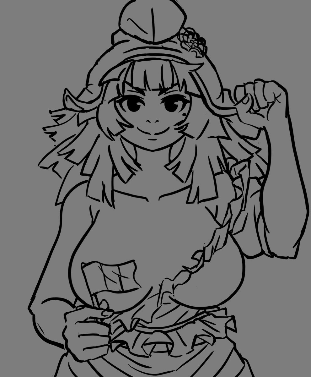 huzuro_art's tweet photo. More Priere sketches https://t.co/2ncCCjIpET