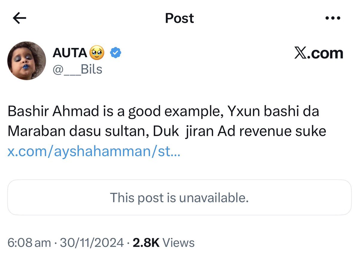 BashirAhmaad's tweet photo. For my part, having formally submitted a petition, I will not continue engaging publicly on this matter. I have stated my concerns, presented the available evidence and placed the matter before the appropriate authorities.

I will now allow the authorities to conduct their duties, examine the evidence, hear from all parties concerned and determine whatever action may be appropriate under the law.

And for those who believe that the conduct I have complained about is justified, or that there is nothing wrong with the repeated personal attacks and references to my private life, I will simply ask them to wait for the appropriate authorities to examine the matter and reach their own determination.

I have no intention of turning this into another prolonged social-media exchange. The matter is now before the appropriate institutions and I will respect due process.