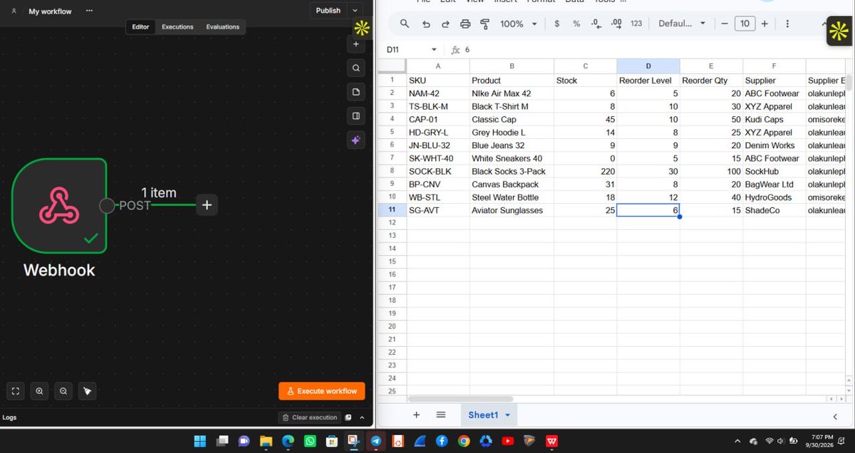 Iconicasio123's tweet photo. Currently working on a workflow, and I’m starting to understand that automation isn’t about building big, complicated projects. It’s about providing actual solutions.
Even the simplest workflow can solve a big problem when you properly understand the business process behind it. https://t.co/ski6gIjuUX