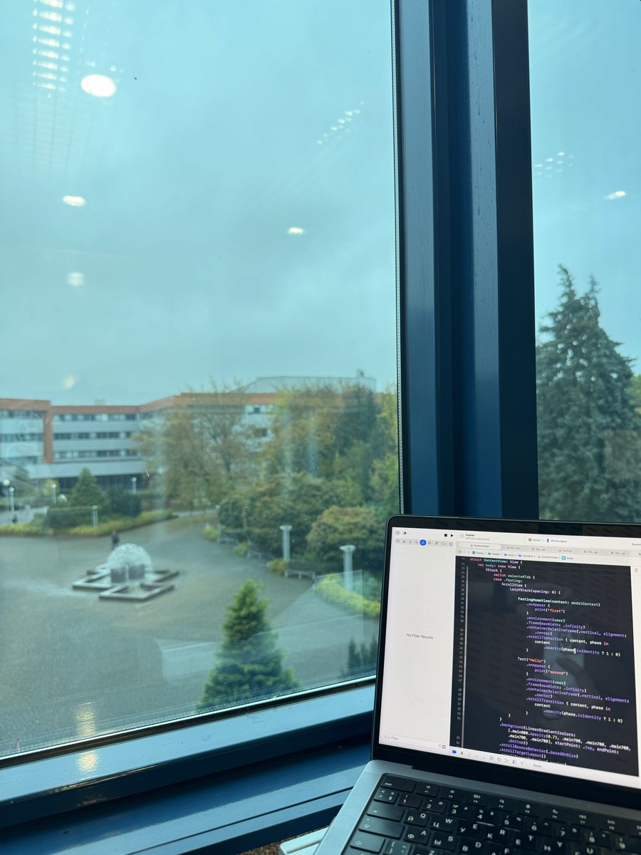 hodlevd's tweet photo. I miss iOS development 🫂

these photo are from October 2025, before vibecoding became the default for every developer. back then AI gave me a few snippets and I wrote the rest myself, and the grass was greener

would you go back to coding without AI, or never give it up? https://t.co/XPc22IQ50N