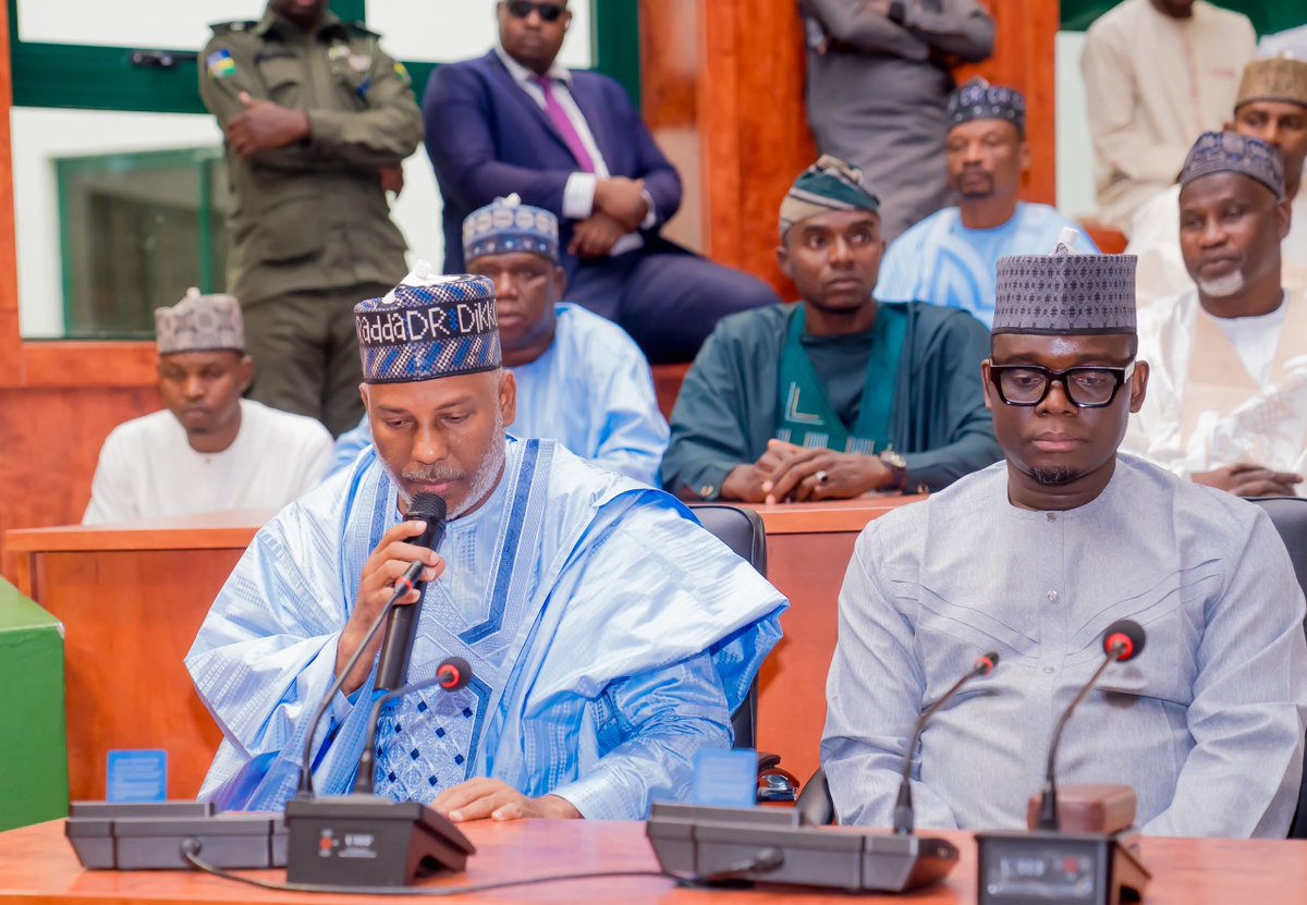 KatsinaStateNg's tweet photo. Governor Radda Signs 2027 Appropriation Law of N828bn, Tasks MDAs on Timely Implementation 

…Radda First Governor to Sign 2027 Budget in Nigeria - Speaker Daura

Katsina State Governor, Malam Dikko Umaru Radda, today signed into law the 2027 Appropriation Bill of Eight Hundred and Twenty-Eight Billion, Five Hundred and Seventy-Eight Million, Eight Hundred and Forty-Four Thousand, Ninety-One Naira, Forty-Eight Kobo (N828,578,844,091.48k).

Speaking at the signing ceremony, Governor Radda described the budget as a people's budget, noting that it was collated from needs assessment across 361 wards in the 34 Local Governments of the state.

The Governor explained that the budget went through three layers of scrutiny - collation from the grassroots, defence by Ministries and Agencies before the Governor, and legislative scrutiny and passage by the State House of Assembly.

He commended the Speaker and members of the State House of Assembly for the early passage, pointing out that the 2027 budget was signed on 30th September, two months earlier than the 2026 budget signed on 17th November last year.

Governor Radda thanked the Commissioner for Budget and Economic Planning for early preparation of the proposal and charged implementing agencies to ensure timely execution. He prayed for peace in the state and success of the All Progressives Congress at all levels in the forthcoming elections.

Governor Radda further extend congratulations to Hon. Tasiu Musa Maigari, lawmaker representing Katsina, on his appointment as Nigeria's Ambassador to The Gambia, wishing him success in his new assignment.

Earlier, the Speaker, Rt. Hon. Nasir Yahaya Daura, while presenting the Appropriation Law, disclosed that the House approved N190,726,262,820.44k for Recurrent Expenditure and N637,852,581,271.03k for Capital Expenditure.

The Speaker congratulated Governor Radda for being the first Governor in the country to sign the 2027 Appropriation Law, reaffirmed the loyalty of the Assembly to the APC administration, and appealed to citizens to continue supporting the administration for more development.

The ceremony was witnessed by the Chief Judge of the State, Grand Kadi, Deputy Speaker and principal officers of the Assembly, Secretary to the Government of the State, Head of Service, Chairman of APC, members of the State Executive Council, Clerk of the House and other principal officers of the House.

Ibrahim Kaula Mohammed
Chief Press Secretary to the Governor of Katsina State

30 September, 2026