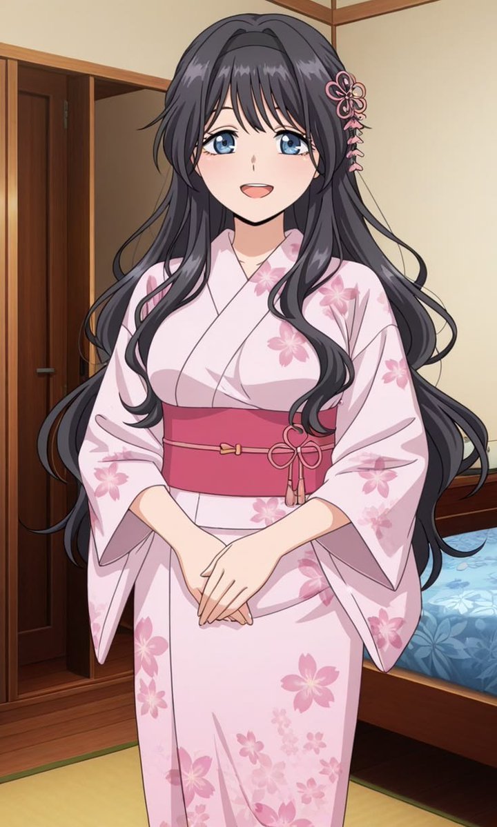SelmaClaudel's tweet photo. Daily Yukata 

Day 5️⃣3️⃣

Kaoruko Waguri (Kaoru Hana wa Rin to Saku) 🖤👘🖤 https://t.co/szbhfxbSg4