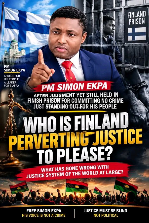 Cyril3710's tweet photo. September is finished already yet Finland has refused to do the needful. @alexstubb
Why is Finland going so low to dance to a t3rr9rist sp0ns0ring government of Nigeria allowing them to buy Finland so cheap like this like this. https://t.co/tIMP8NJ66d