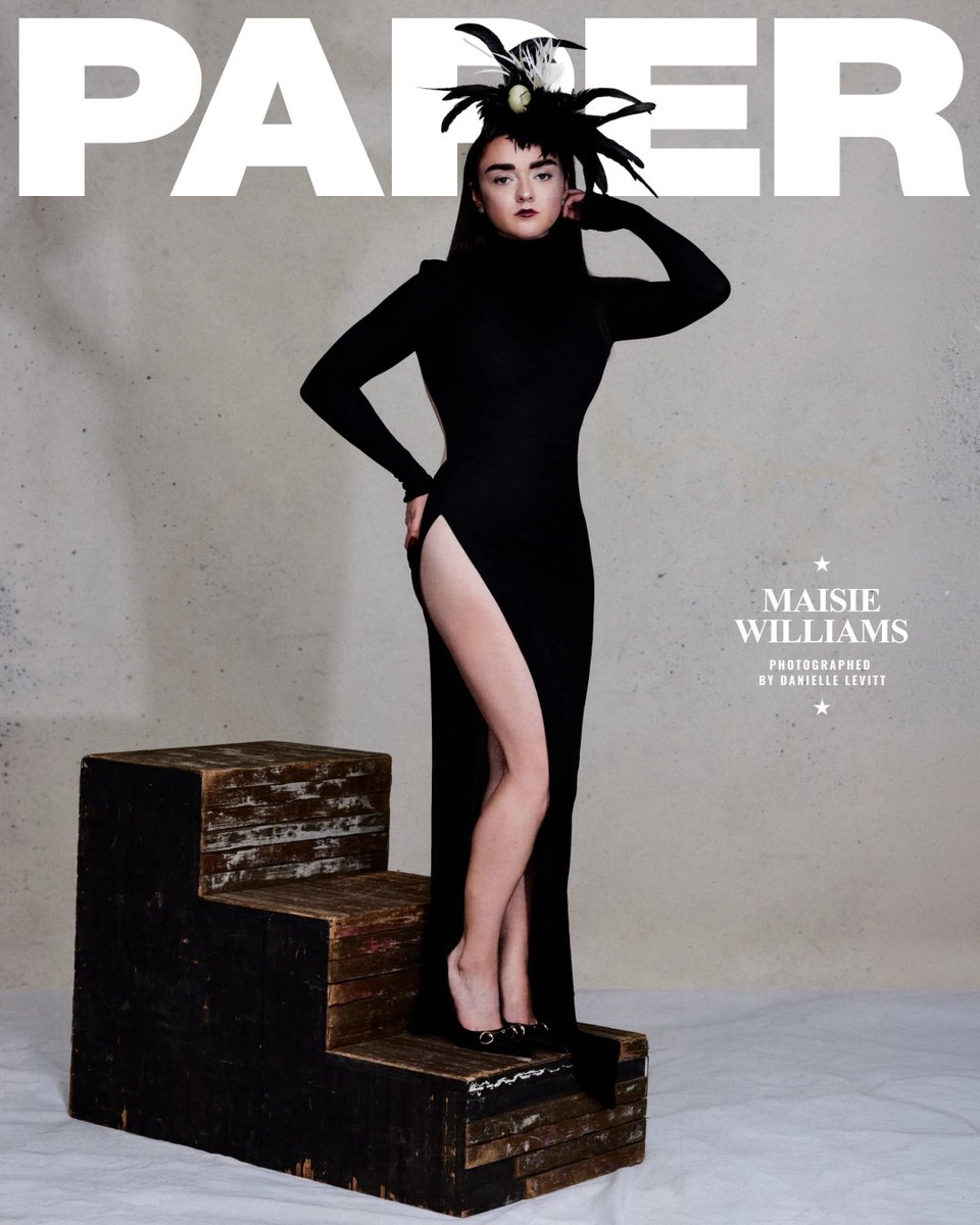 westerosies's tweet photo. Maisie Williams graces the cover of PAPER Magazine. https://t.co/n3ugyZA9h6