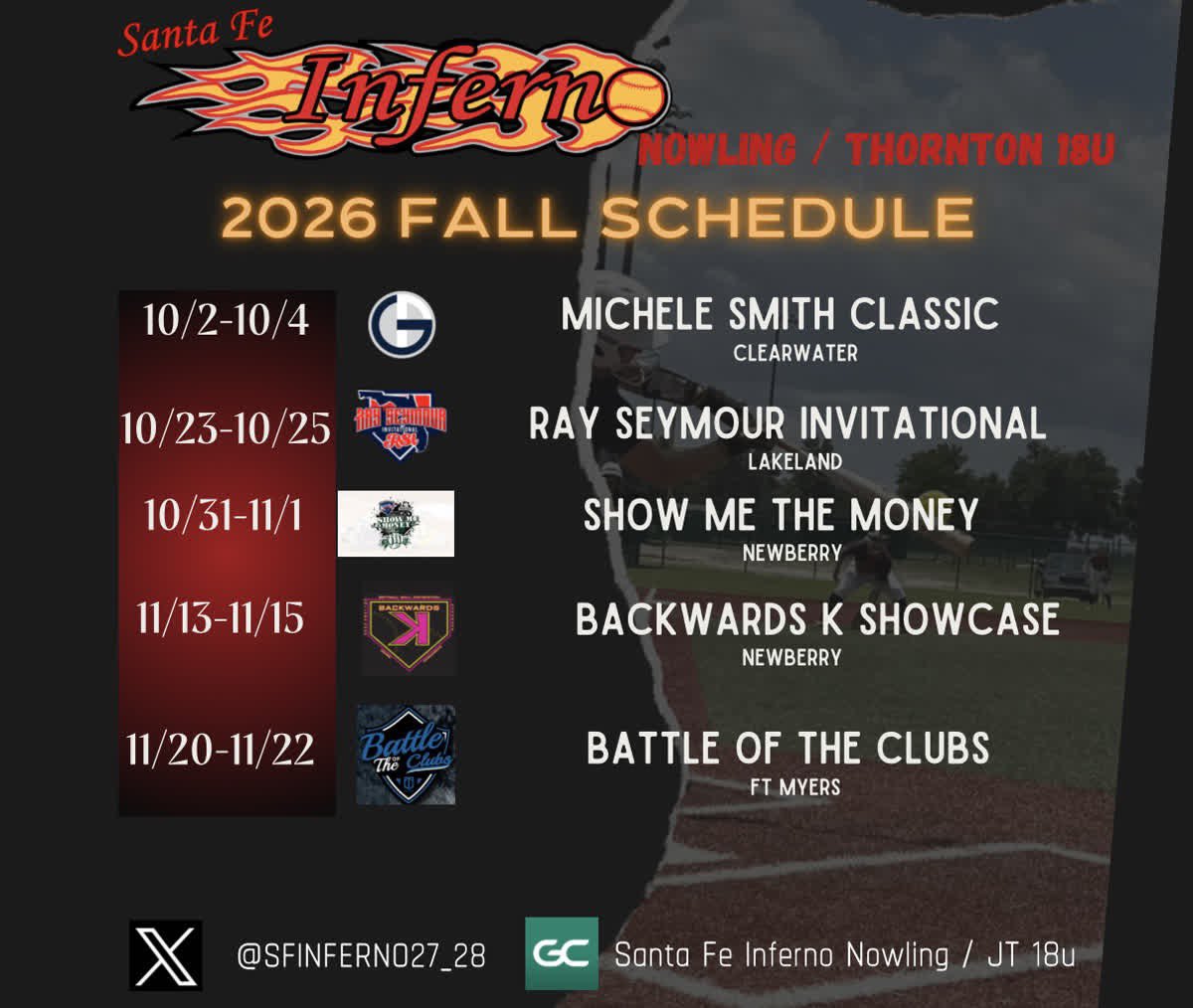 Gabbie_Petrillo's tweet photo. Fall season is here! 🍂🍁 Excited to get started on the field with the girls this weekend! Let’s go🙌🏻🙌🏻 
Come check us out ⬇️⬇️
@sfinferno27_28 @D1Softball @d1fastpitch1 @LegacyLegendsS1 @IHartFastpitch @ExtraInningSB @SoftbalAmerica https://t.co/9aZL3n1hLP