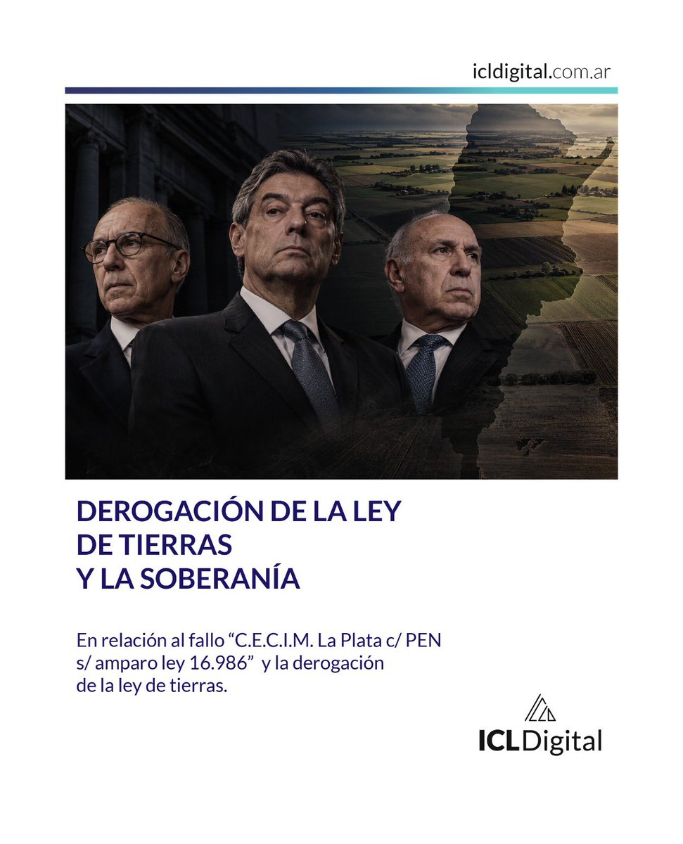 Icl_digital's tweet photo. DEROGACIÓN DE LA LEY DE TIERRAS Y SOBERANÍA 

✍🏾 Nota completa: https://t.co/BZwXFm4fze https://t.co/KAXOcrDMgC
