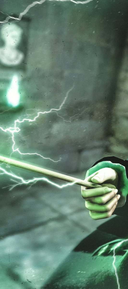Lightny_Lstorm's tweet photo. "Scared, Pottah?" https://t.co/jNqUypawDb