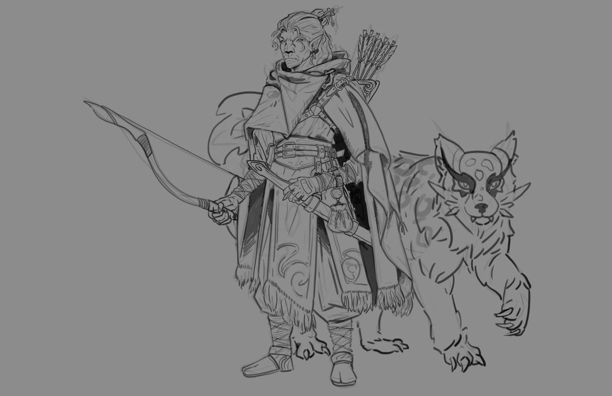 GrimoireGuildtm's tweet photo. Hey everyone, no stream this morning as I have some work that needs to be done that can’t be shown. I will be hopefully on later today so be sure to check out my channel and hit the notification button to know when I go live! Until then enjoy this WIP of my homebrew species! https://t.co/QIlvAz5L2z