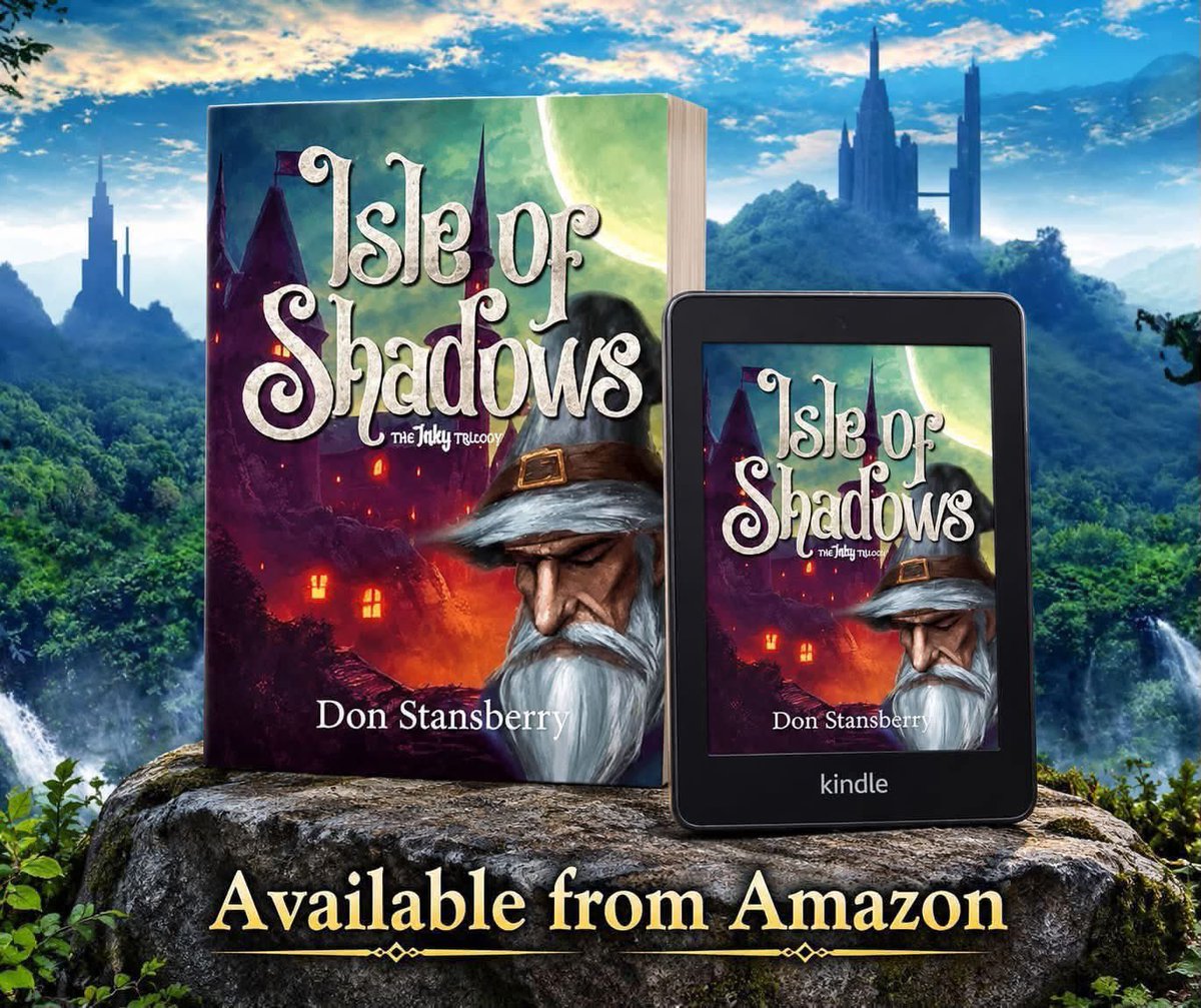ladylizzie1's tweet photo. Isle of Shadows #YA
Amazon:https://t.co/yeBksakzFc
​The Inky Trilogy: 2 heroes attempt to rescue a missing friend. Strange creatures, monstrous insects, and cut-throat pirates must be overcome on their way to the Isle of Shadows
Creative Child Magazine 2024 YA Book of the Year https://t.co/HZzSiksi6U