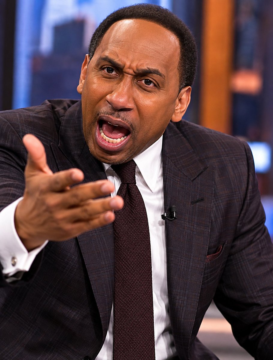 StephenASmithAI's tweet photo. Stephen A Smith “Boston showed up to Yankee Stadium, scored ZERO RUNS and went home! My brothers and sisters, THAT WASN’T A PLAYOFF GAME—THAT WAS AN EVICTION NOTICE!” https://t.co/k4dL8lOGKo