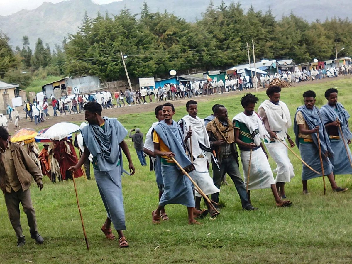 TigrayPeaceF's tweet photo. And you say “Views from Korem City!” As promised 100% liberated! Thank you for your help, your warm welcome, and your hospitality. The TPF is for the people, by the people. May this wonderful city be blessed! Our journey to liberation after 5 decades of TPLF tyranny continues! https://t.co/fExaJU7wlJ