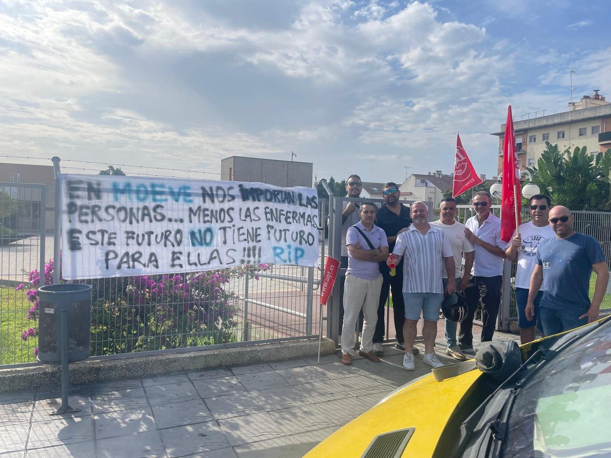 Ugt_Fica_Huelva's tweet photo. ✊ ¡NO AL DESPIDO POR SALUD EN MOEVE!
​La incapacidad ya no es causa automática de despido. Exigimos la adecuación del puesto de nuestro compañero Antonio en La Rábida.
​🗓️ Próxima concentración:
📅 6 de oct | 08:30 h
📍 Casa Colón
​¡Estamos contigo, Antonio! 🤝 https://t.co/aEdI1V0Z9q