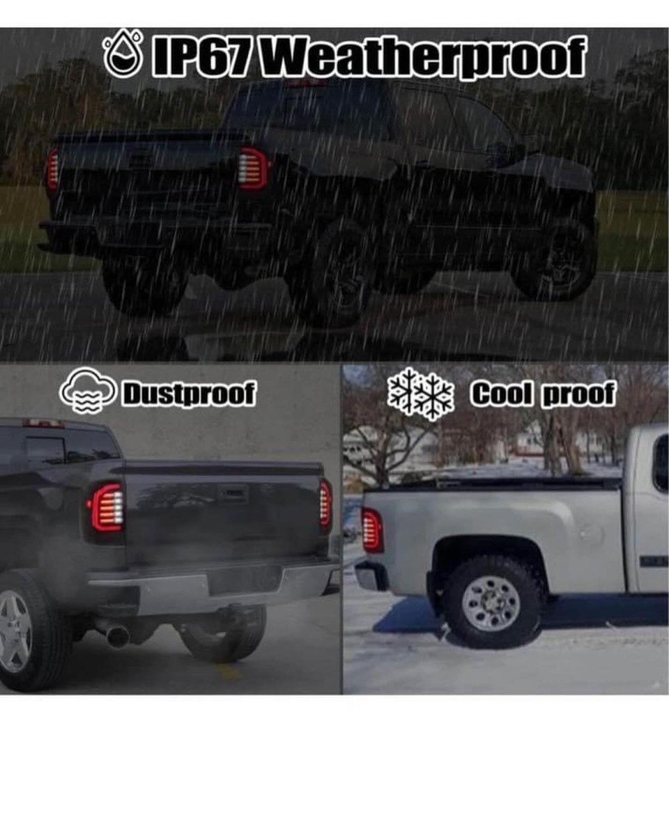 gmc_chevy_parts's tweet photo. Clidr LED Tail Light Lamp Assembly for 2014-2018 Chevy Silverado 1500/2015-2018 Chevy Silverado 2500HD 3500HD Taillight with Reverse Light Driver &amp; Passenger Side

Never used just made sure they worked , plug and go no need to change anything

#gmc #buick #obs #chevysilverado https://t.co/pllOE4ZEBO