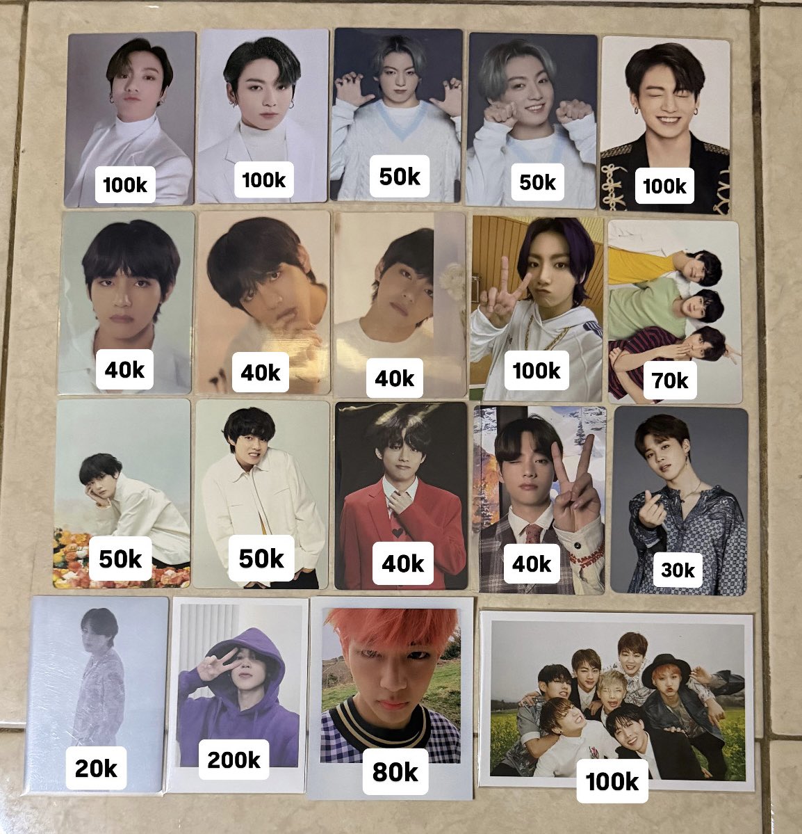 starjjmn's tweet photo. help rt
wts want to sell
 
rd ina
✅ shopee
❌ admin &amp; pack
🏠 medan
not for sensitive buyer

pc bts bangtan kim namjoon seokjin min yoongi jung hoseok park jimin taehyung jeon jungkook rm jin suga hobi v jk ww worldwide dvd bluray br wtb lfb gom https://t.co/KmlZfXACYm