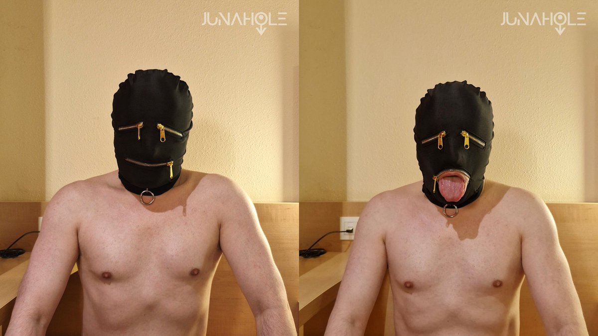 JunaHOLE's tweet photo. Je ne suis vraiment pas du genre à frimer. Sauf que là, cette magnifique cagoule de chez @BoyStoreFR me rend véritablement trop bandant ! 🥵
Mes Maîtres confirment ! 💪🙂⚡️ #GaySlave #GaySoumis #GayBDSM https://t.co/1KBt46ZuY2