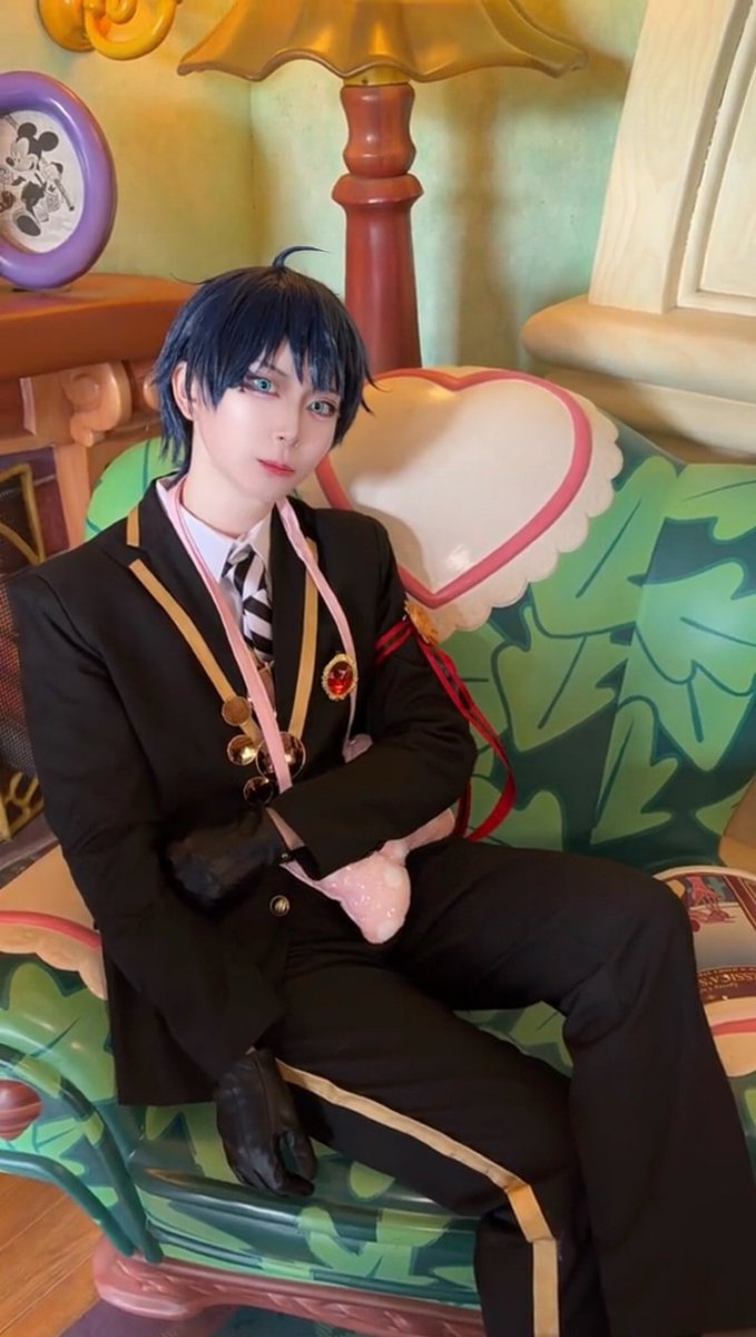 hane_chaso's tweet photo. 人生初のDハロ♠️
楽しすぎてあっという間だった！！！

 #Dハロ仮装2026
 #ツイステDハロ https://t.co/hoUfqb4IWY