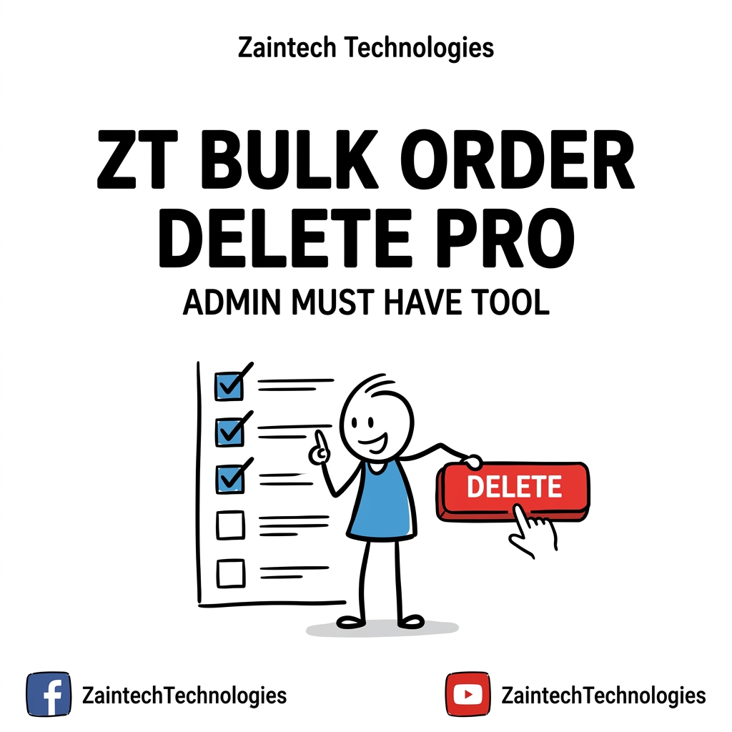 zaintech's tweet photo. Tired of deleting OpenCart orders one by one? π© ZT Bulk Order Delete Pro adds a master checkbox and a red Delete button to OpenCart 3, cleans 11 related tables, and keeps your filters intact. β
#OpenCart #Ecommerce #OrderManagement #BulkDelete #StoreOwner #OCMOD #OpenCartModule https://t.co/bMpI2D4le5