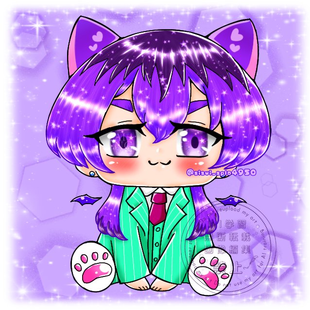 sisui_spla4950's tweet photo. ねこみみ梵天😺 https://t.co/KoTTA1qV87