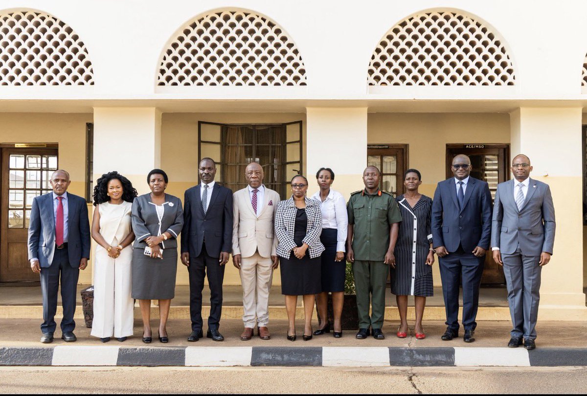 UIPE_Uganda's tweet photo. #Congratulations to the newly appointed board members of @ERBUganda 

1. Prof. Eng. Alinaitwe Henry Mwanaki - Chairman 
2. Eng. Kayanga Joan D. Mutiibwa
3. Eng. Tutu Cara Tibaleka 
4. Eng. Dr. Namuli Rachel
5. Eng. Magezi Benon Denis
6. Col. Eng. Namudongo Robert
7. Eng. Magembe Kenneth 
8. Eng. Namugera Ronald - Registrar

We wish you a successful term

#ForEngineeringExcellence
#UIPEUpdates #EngineeringExecellence #Congs