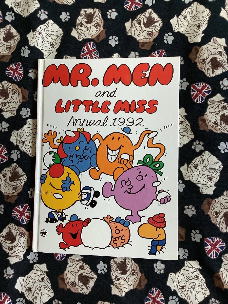 WatsonsVintage's tweet photo. NEW LISTING A Super Fun #giftidea for a #MrMen and #LittleMiss Fan. RARE Vintage 1992 'Mr Men and Little Miss' Annual in hardback - Stories and Fun bits - Fabulous Nostalgic Birth Year Gift - Roger Hargreaves https://t.co/t9NzhxbCY9 via @Etsy #VintageBooks #1992Annual #90sKidsTVShow