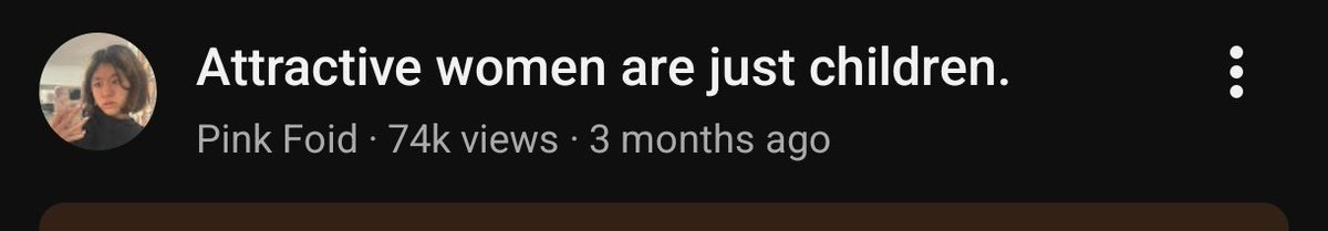SnivyFenne's tweet photo. When I'm in a body shaming competition and my opponent is a misogynistic woman

Ah yes getting attractive to women that looked younger than their age is apparently predatory even according to this video's comments 💀 https://t.co/XeCbb046AF