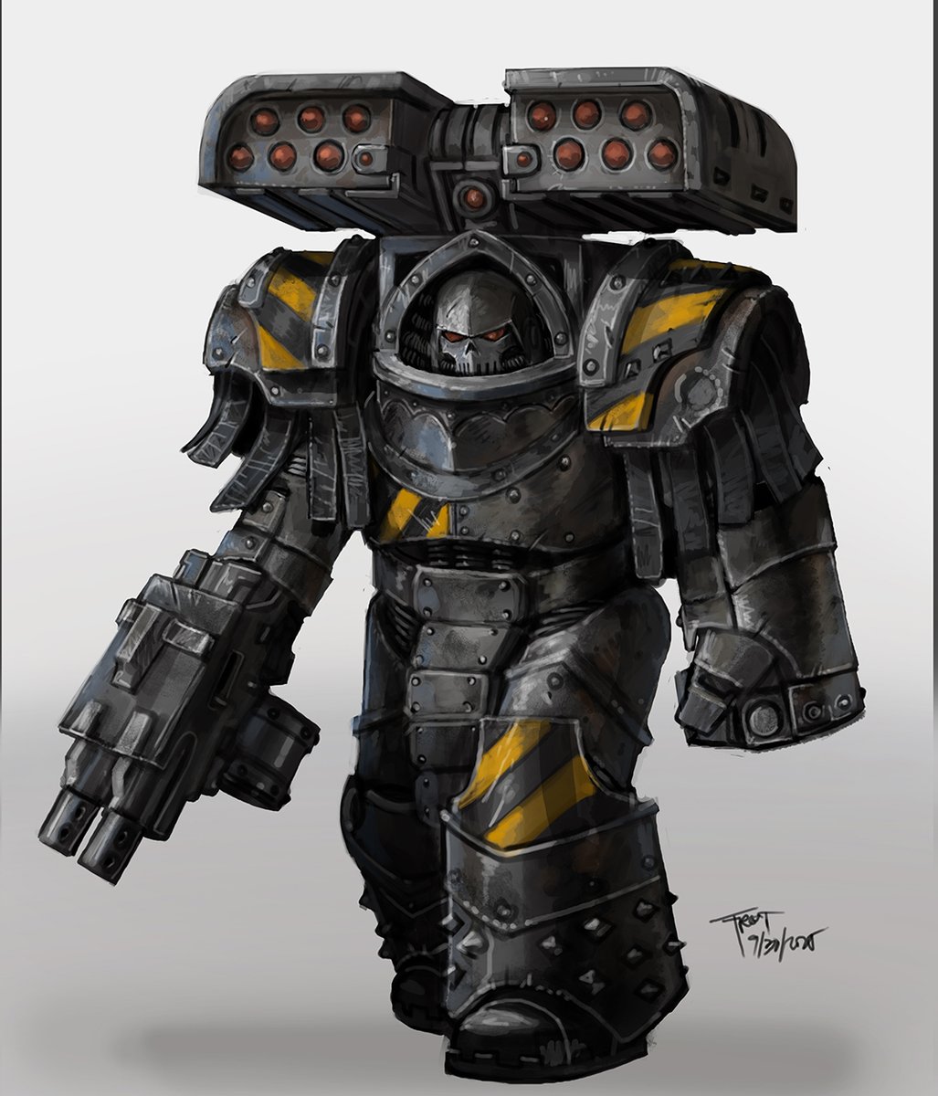 FrostLlamzon's tweet photo. Iron Warriors Tyrant Siege Terminator
made some tiny changes to this one as well https://t.co/6ZwnF2bC1b