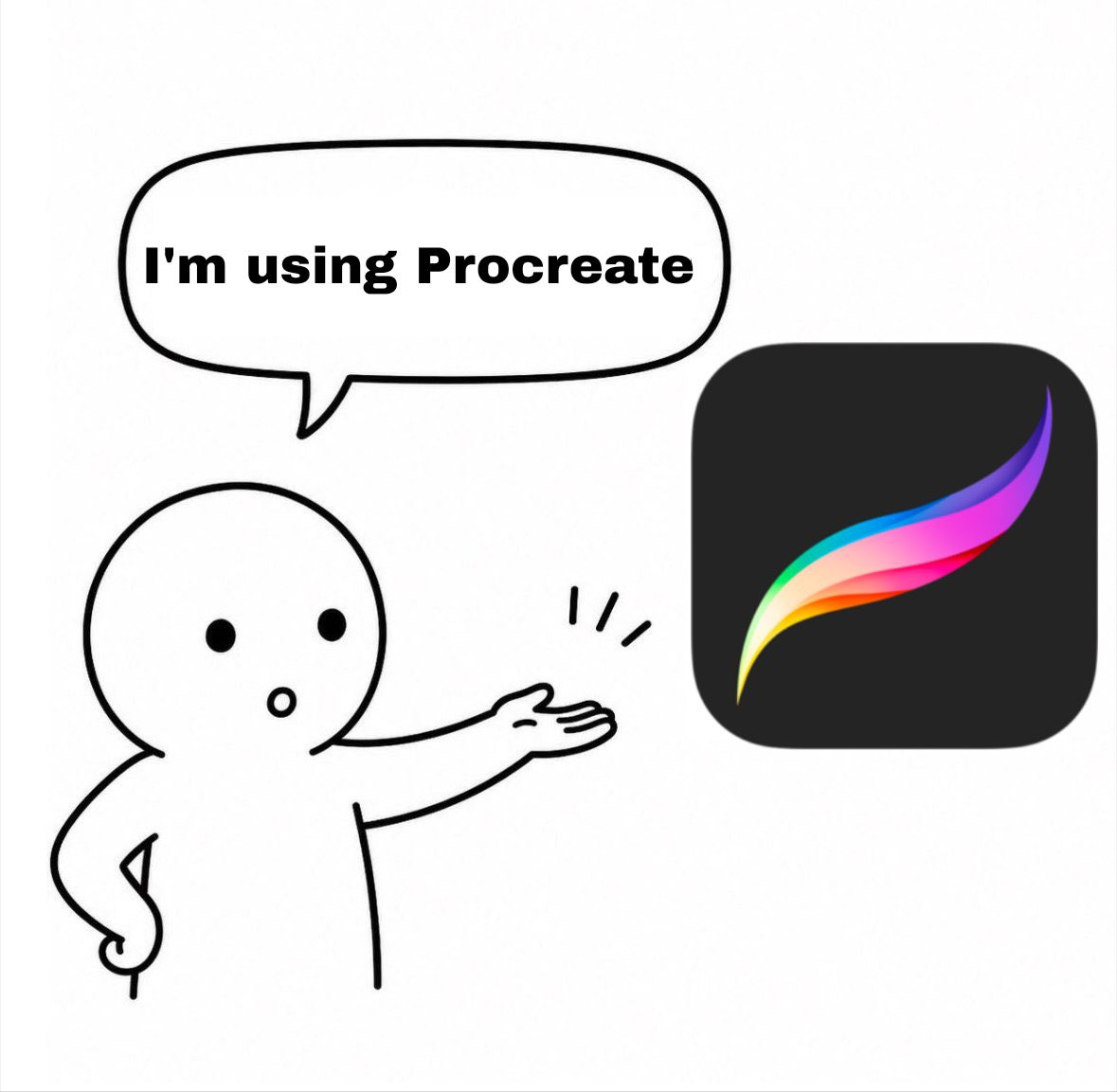 LsAi0y's tweet photo. The software I use &amp; my art 💕 https://t.co/Llo4NlfGWf