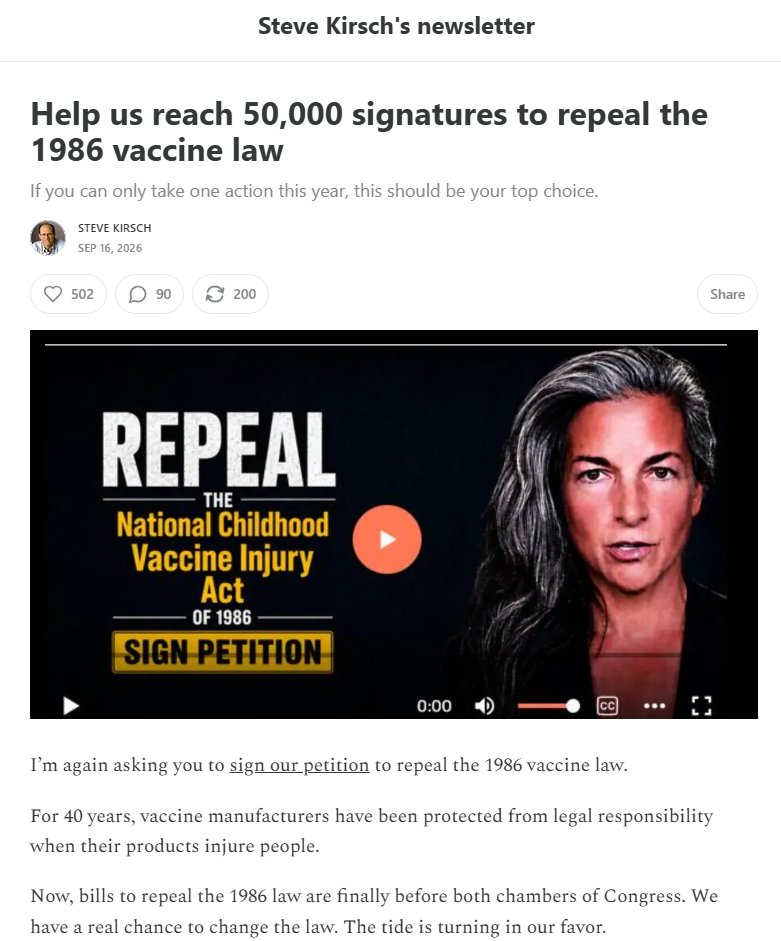 JaniceJame6vjh's tweet photo. Sign here: https://t.co/E2dWMG3YZr

https://t.co/c1khVZV1Sp

#Miller #Kirsch #Poison #BigPharma #NationalChildhoodVaccineInjuryAct #NCVI #Vaccines #Vaccination #Injuries #VaccineInjuries #Autism #Allergies #Epilepsy #Seizres #Diabetes #SIDS #Death #Deaths #Mortality #Petition https://t.co/TbrUxwpXbP