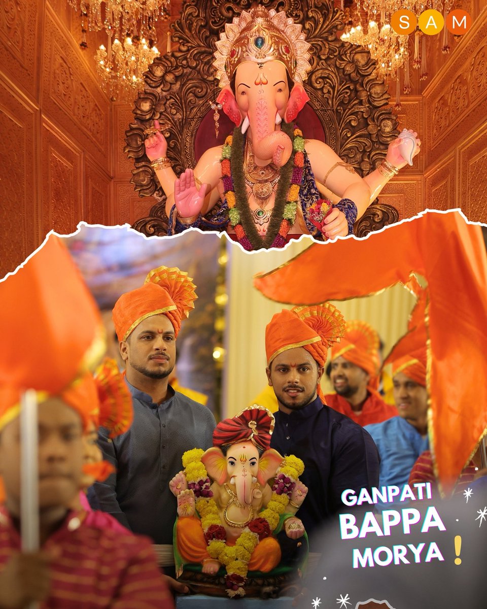 SAMWorkshops's tweet photo. [1/4] Some moments? You just had to be there. ✨

And this was one of those.

At the iconic Lal Bagh Ka Raja, SAM Bhajan Clubbing turned devotion into a whole vibe — where bhakti met beats, culture met youth, and thousands came together as one. https://t.co/16MonWcH5v