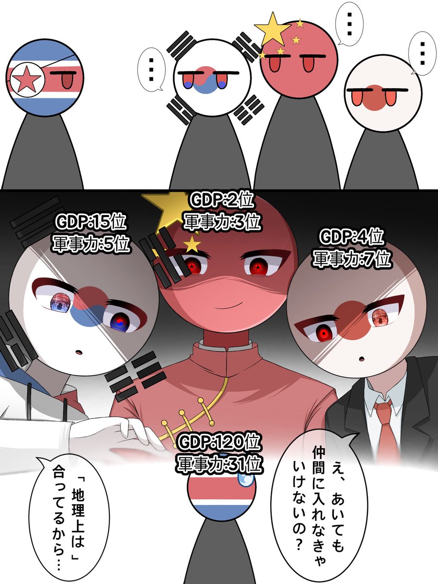 Italy_NIJ's tweet photo. チーム東アジア(?) https://t.co/G2XTNXbxEC