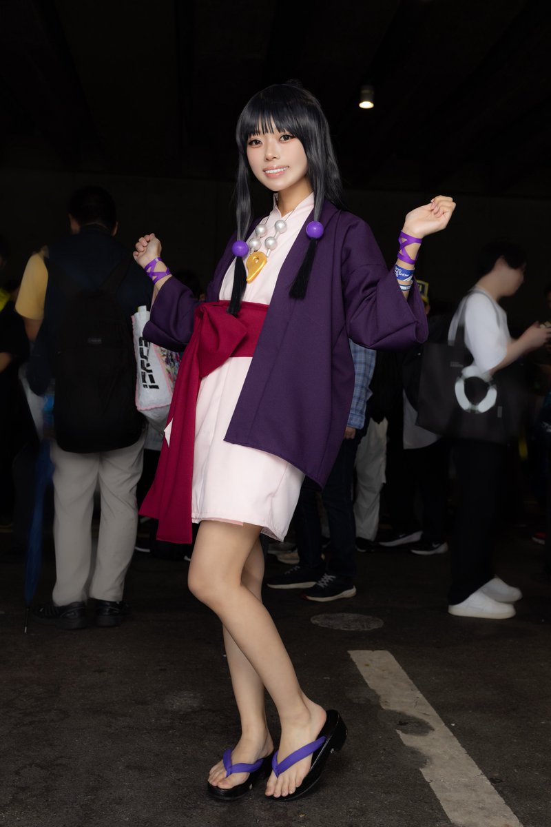 yanimu_m's tweet photo. コスプレ cosplay
逆転裁判 / 綾里真宵
💜
📸 @_hironon さん
#TGS2026
#HobbyFront https://t.co/TIg1zjQ7nB
