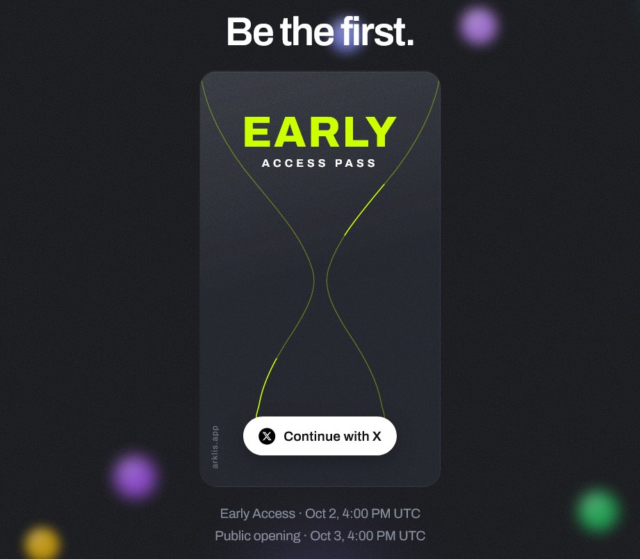 arklisdotapp's tweet photo. The gate is open. Claim your pass.

https://t.co/m1G8VCmsPQ 

24 Hours https://t.co/fGubchKoK8