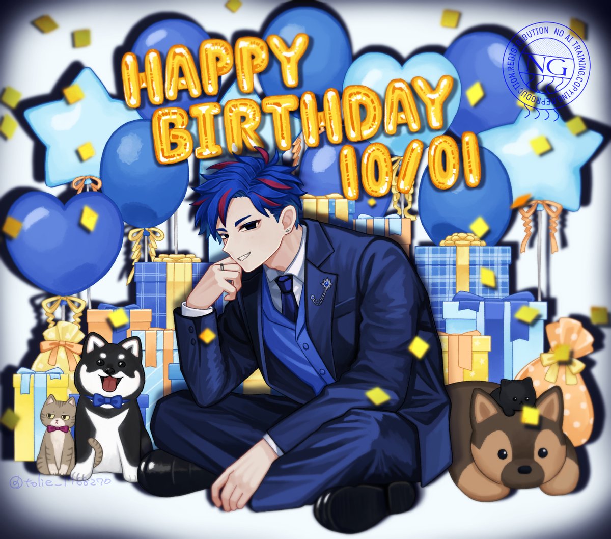 tolie1768270's tweet photo. 🎉🎁🎊💙 https://t.co/H0XToL1JRn