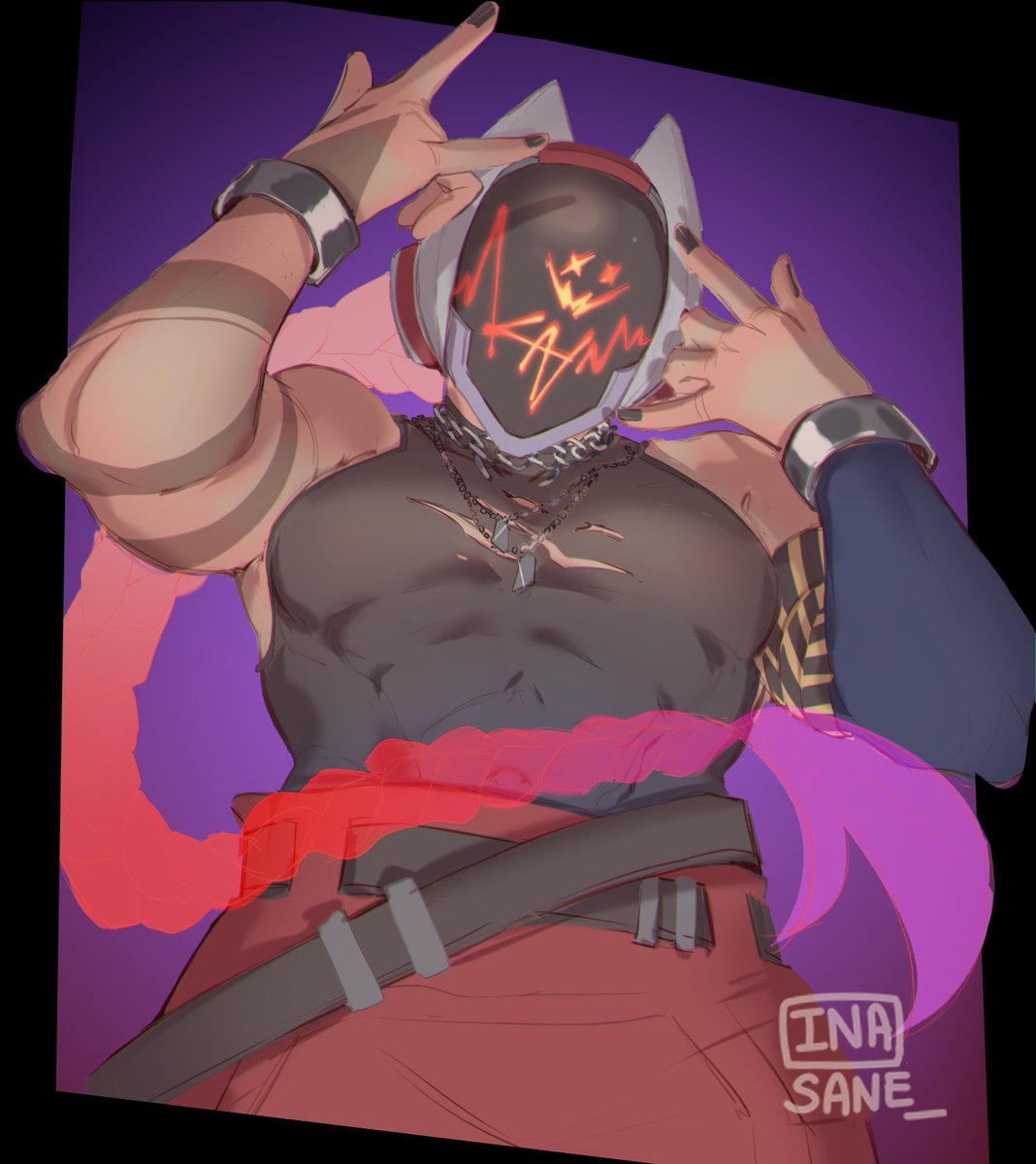 inasane_'s tweet photo. -"I still preffer your work with Pentakill.. but the helmet is cool." 

#kayn #sona #kaynxsona #sonaxkayn #LeagueOfLegends #LeagueOfLegendsFanArt #Heartsteelcomback2026 #heartsteel #pentakill https://t.co/RfQTOn5W4e