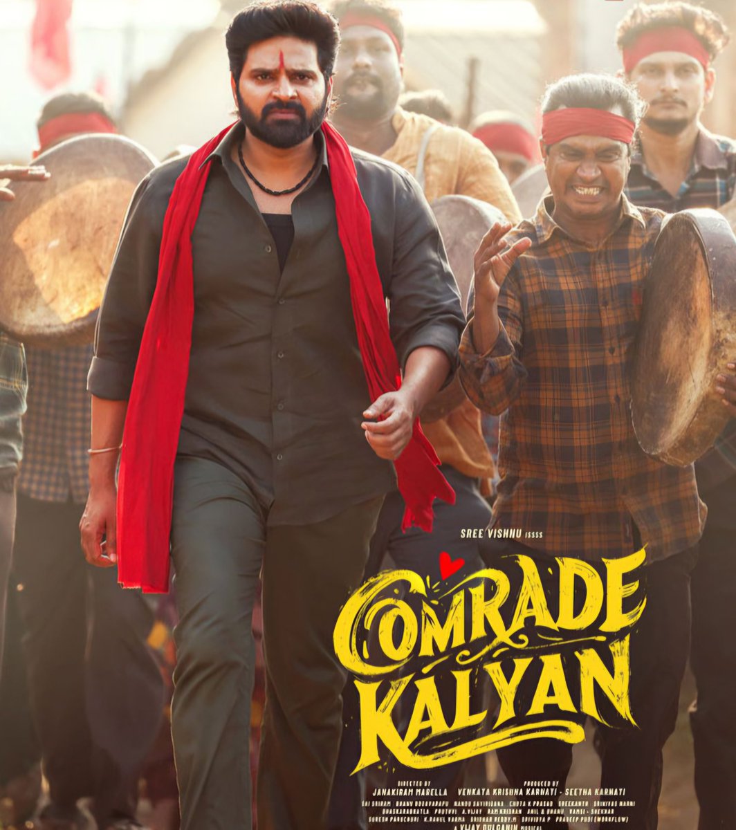 GetsCinema's tweet photo. 9 Days to go For a Ultimate Romantic Comedy Entertainer #ComradeKalyan Film https://t.co/C6cLdXOgqP