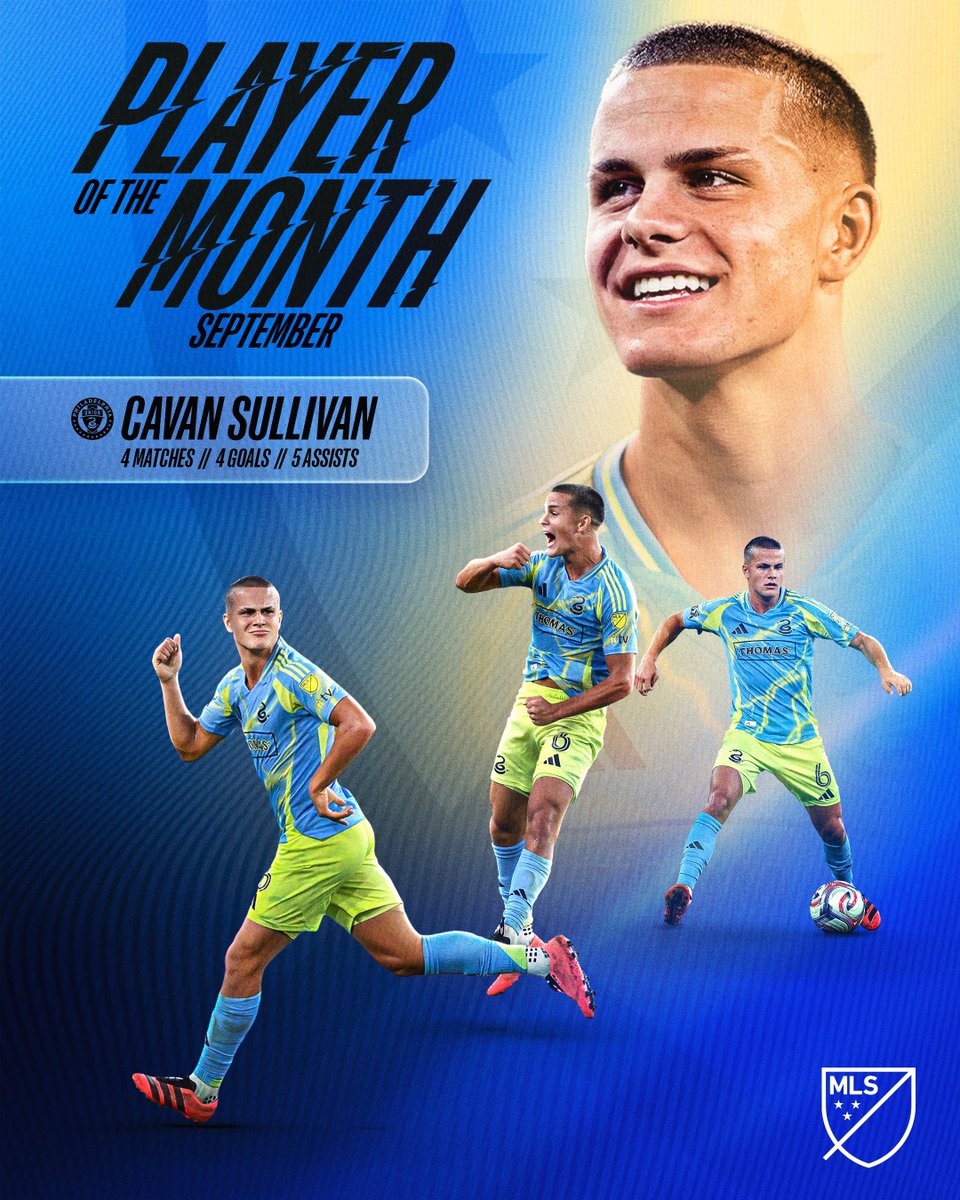 9 G/A in four matches, all while 16 years old 👏

Cavan Sullivan is your Player of the Month for September!

✍️: <https://t.co/MqVsiRGN8V> 
 [📷](https://pbs.tw