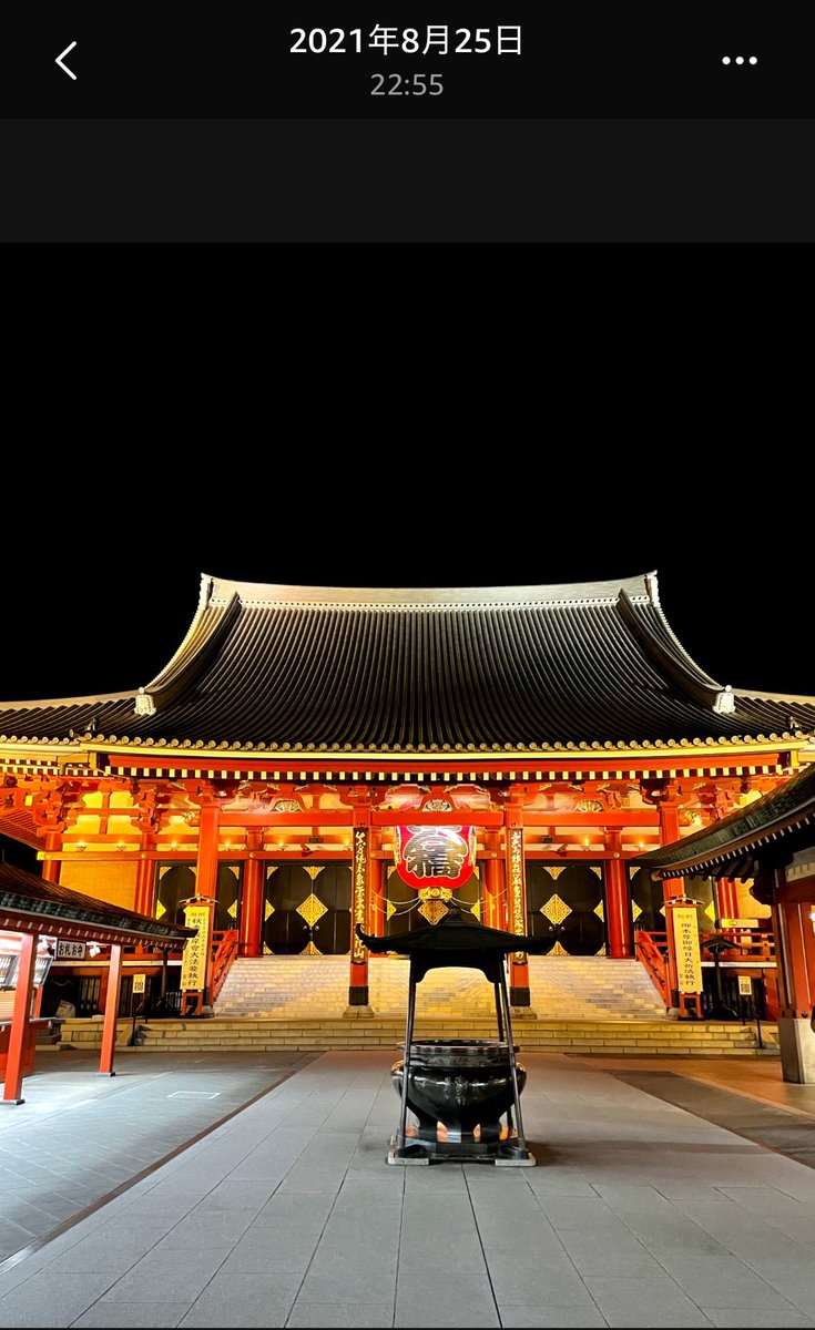 Squid_bbak's tweet photo. そうだ2021年のbopおわって2日続けて横浜から浅草に移動してホテル泊まったのだった   誰もいない浅草寺 今となってはレアかも https://t.co/sGH64Pu1DQ