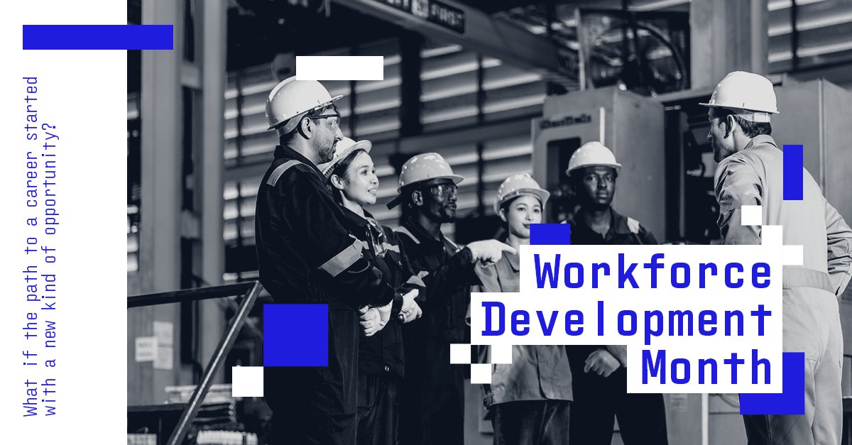 NASWAORG's tweet photo. What if the path to a career started with a new kind of opportunity? 🎓➡️💼

Workforce Pell is designed to help students use Pell Grant funding for short-term training programs that can lead to in-demand careers.

#WorkforceDevelopmentMonth | #WorkforcePell | #NASWA https://t.co/6fuvozgu73
