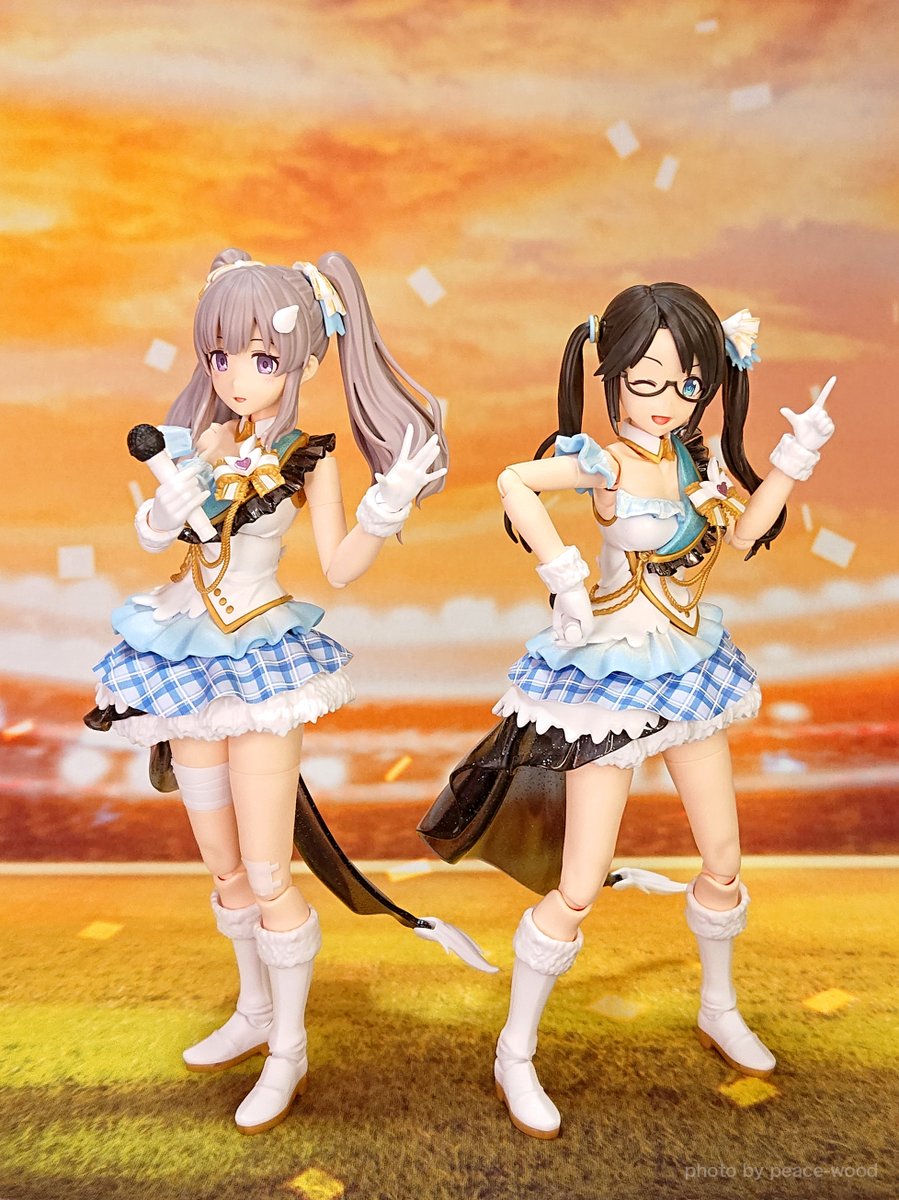 peacewood3's tweet photo. プラモの撮影。
「アイドルマスター シャイニーカラーズ」より、
幽谷霧子、三峰結華、田中摩美々、白瀬咲耶
(バンダイ 30 MINUTES SISTERS)

恋鐘を作ってから約1年半…時間かかりましたがアンティーカがやっと全員揃いました。
#30MSシャニマス https://t.co/n7uxnBCf2Y