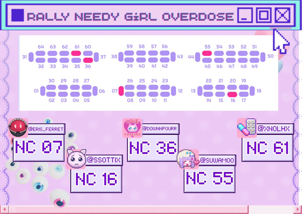 Eris_ferret's tweet photo. 💊Stamp Rally Needy Girl Overdose Japan Weekend Bilbao🩷
Este sábado 03/10 te invitamos a participar de nuestro rally temático con premios bien chulones y unicos!! PREMIOS LIMITADOS A 10 UNIDADES!!! 
NOS VEMOS 💕
🙏BLESS 🙏
#japanweekendbilbao #needygirloverdose #japanweekend https://t.co/wnxDBu5nLb