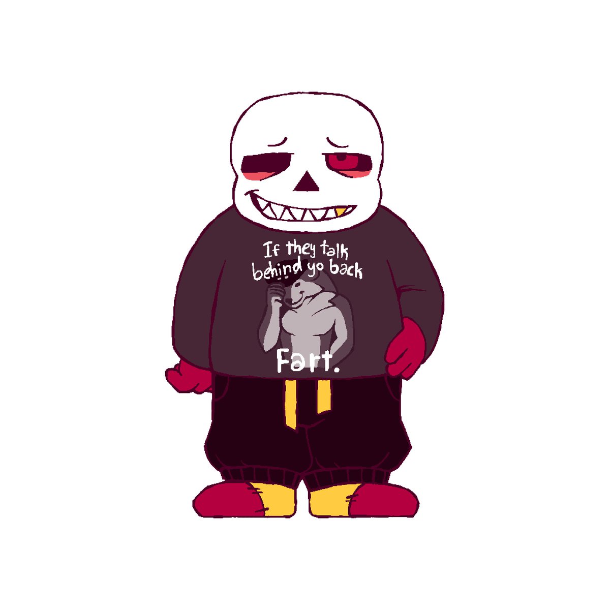 Jabromboli's tweet photo. Another shirt

#underfell #underfellsans #sans #swag https://t.co/bdJrpmZxbC