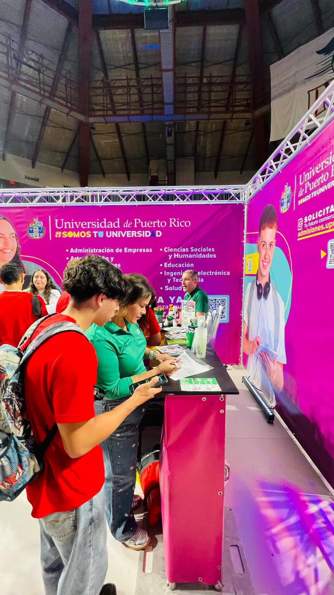 UPR_Oficial's tweet photo. 🎓 Si estás por graduarte, este es tu momento para conocer nuestra oferta académica en Expo Graduandos Porta del Sol, en el Palacio de Recreación y Deportes de Mayagüez. 

📅 30 de septiembre y 1 de octubre

⏰ 8:30 AM a 1:00 PM

🔗 https://t.co/hlMYetDsaN

📣 ¡Corre la voz! https://t.co/mTUsyOQROo