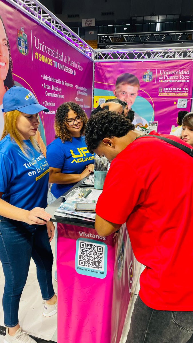 UPR_Oficial's tweet photo. 🎓 Si estás por graduarte, este es tu momento para conocer nuestra oferta académica en Expo Graduandos Porta del Sol, en el Palacio de Recreación y Deportes de Mayagüez. 

📅 30 de septiembre y 1 de octubre

⏰ 8:30 AM a 1:00 PM

🔗 https://t.co/hlMYetDsaN

📣 ¡Corre la voz! https://t.co/mTUsyOQROo