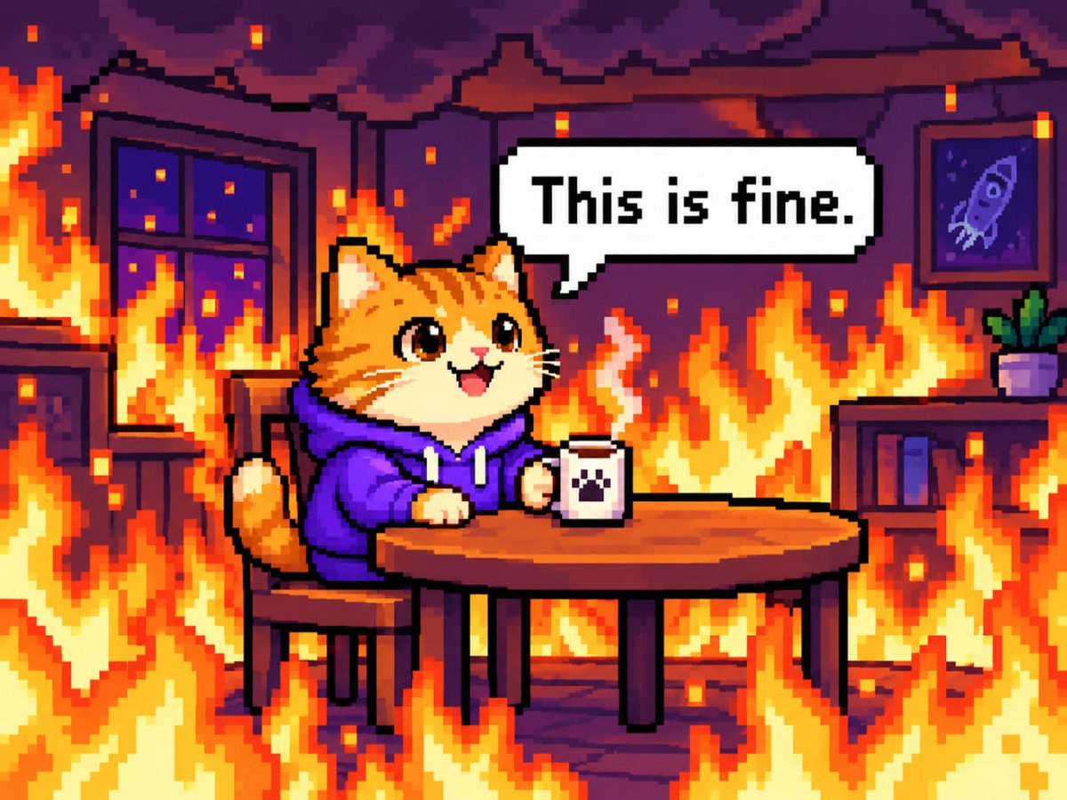 _CoinMarketCat's tweet photo. 34M+ $CMC burned. Over 3.4% of the max supply gone 🔥😺
Every trade helps feed the next burn. https://t.co/J9VwSRGja5