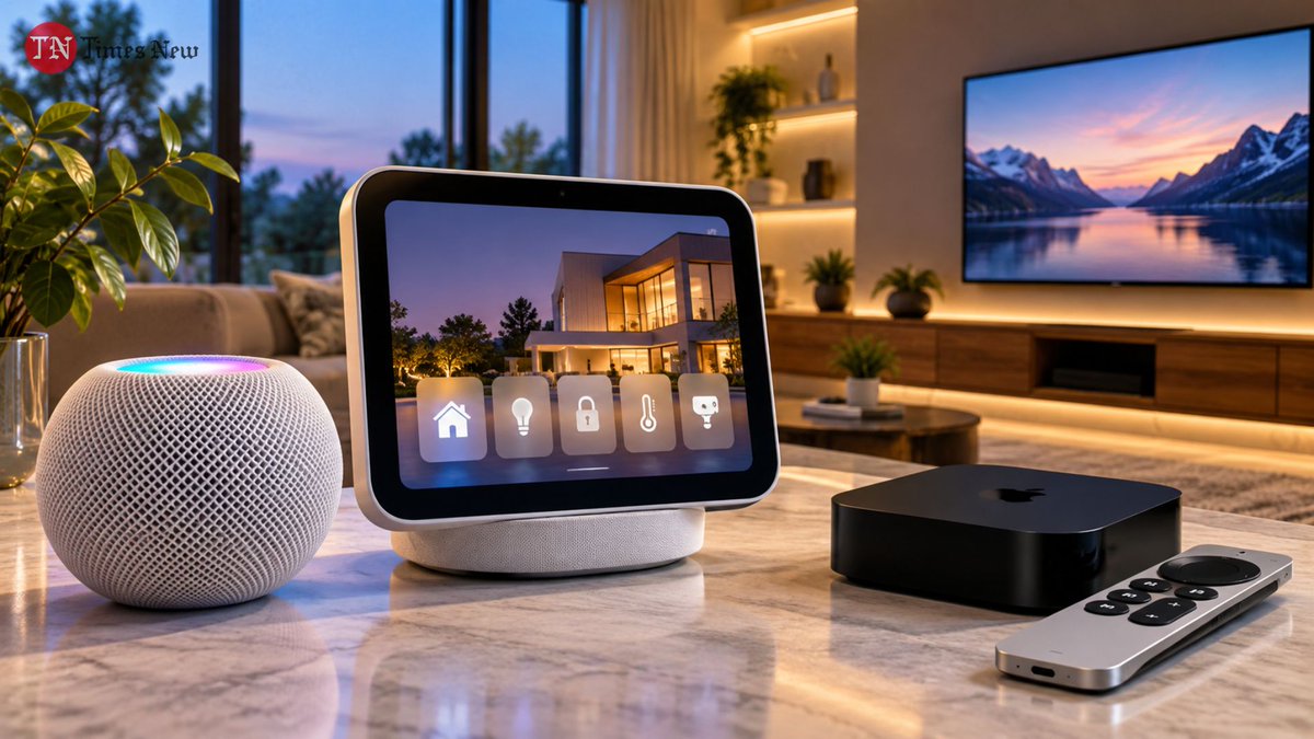 timesnew161's tweet photo. Apple Plans Smart-Home Push With New Hub on October 13
Know More: https://t.co/BsXHYXduve
#LatestNews #USNews #AmericanNews #TimesNew #Apple #SmartHome #AppleHome #HomePodMini #AppleTV #Siri #AI #Technology #Innovation #SmartDevices https://t.co/RRpPAJHfeo