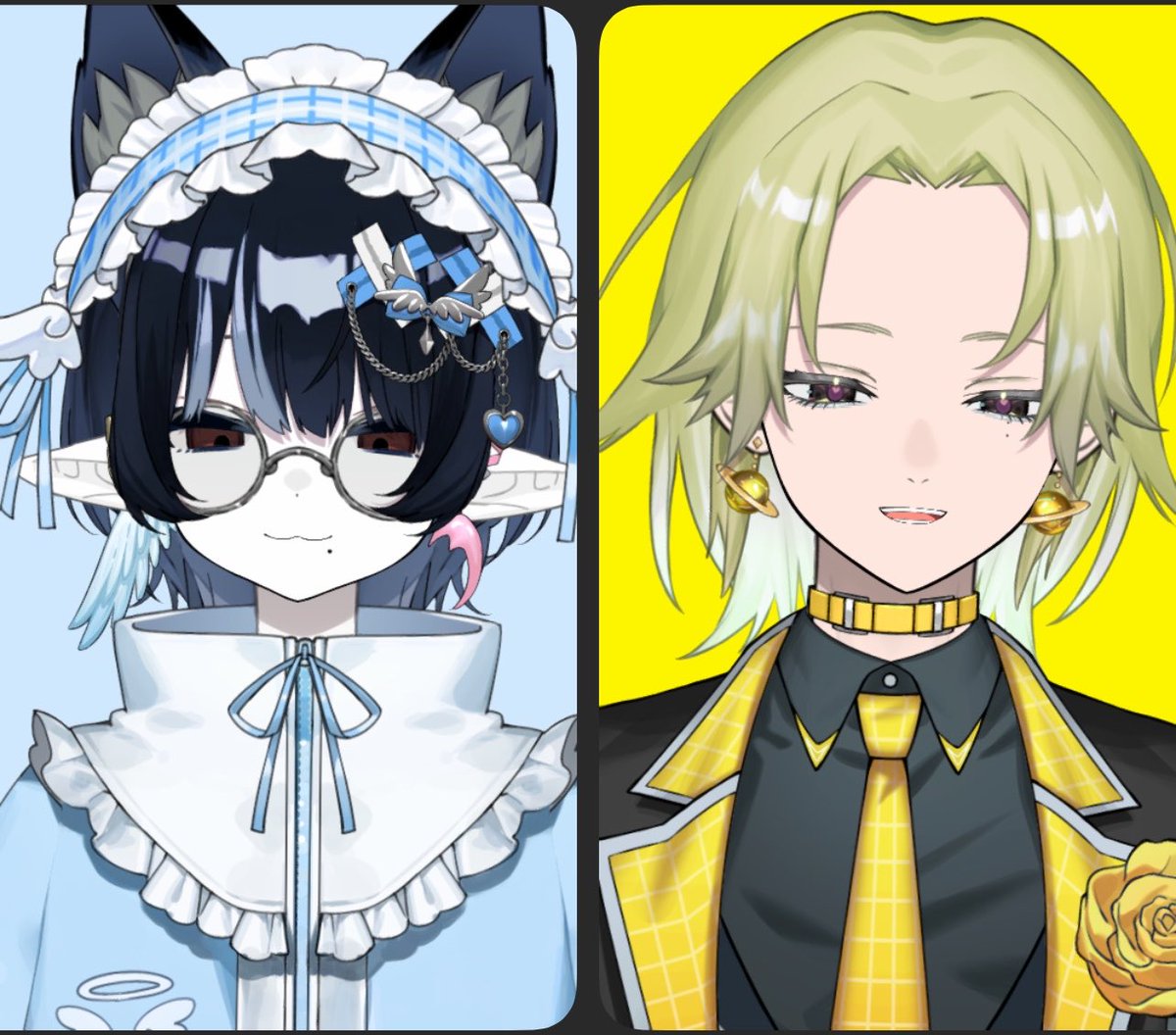 R_27_05's tweet photo. 颯さんとコラボお邪魔させて頂きました🐱🩵 https://t.co/8z717CwDcv